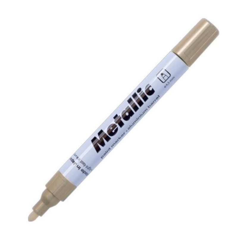 Centropen μαρκαδόρος ανεξίτηλος μεταλ. χρυσός 1,5-2,5mm