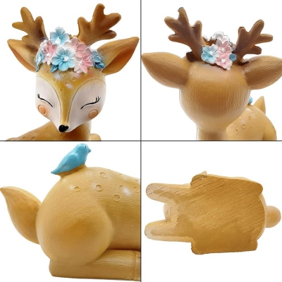 Ελαφάκι διακοσμητικό καφέ Υ11x9,5x5εκ. Ελαφάκι διακοσμητικό καφέ Υ11x9,5x5εκ.