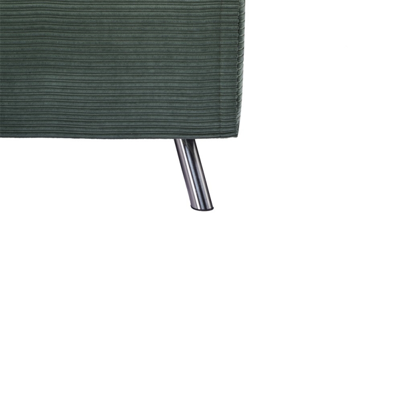 Πολυθρόνα κρεβάτι Nextdeco Berlin σκούρο πράσινο Υ92x100x91εκ.