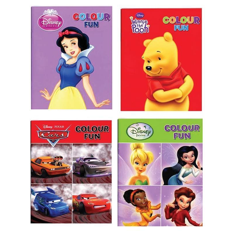 Disney colouring fun 4σχέδια 21x29εκ. 32φύλ. Disney colouring fun 4σχέδια 21x29εκ. 32φύλ.