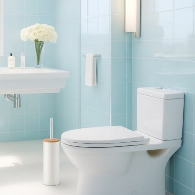 Πιγκάλ μεταλλικό λευκό Y38,5x9,5x9,5εκ Πιγκάλ μεταλλικό λευκό Y38,5x9,5x9,5εκ