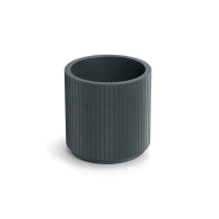 Γλάστρα - κασπώ Coro γραφίτης Y30xΦ30εκ. Γλάστρα - κασπώ Coro γραφίτης Y30xΦ30εκ.