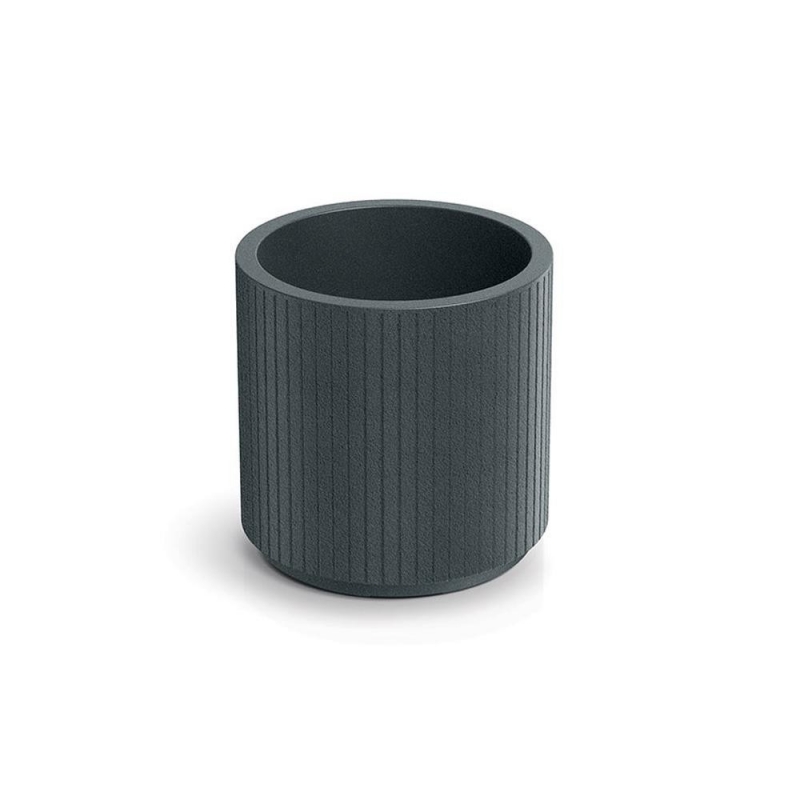 Γλάστρα - κασπώ Coro γραφίτης Y30xΦ30εκ. Γλάστρα - κασπώ Coro γραφίτης Y30xΦ30εκ.