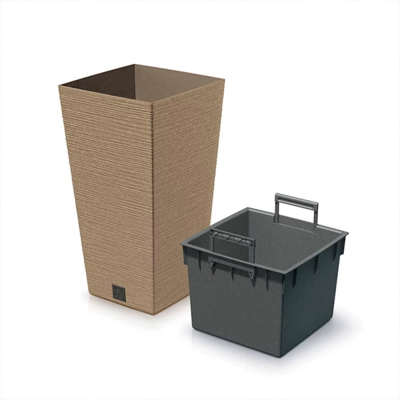 Γλάστρα - κασπώ FURU eco wood Y75,5x39,5x39,5εκ Γλάστρα - κασπώ FURU eco wood Y75,5x39,5x39,5εκ