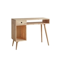 Γραφείο Nextdeco Natural μασίφ ξύλο Υ77x100x40εκ.