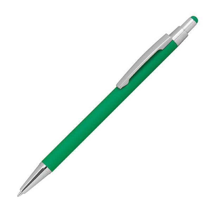 Στυλό - touch pen μεταλλικό με λαστιχένια επίστρωση πράσινο Υ14,5xØ0,8εκ. Στυλό - touch pen μεταλλικό με λαστιχένια επίστρωση πράσινο Υ14,5xØ0,8εκ.