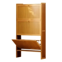 Παπουτσοθήκη με 3 πόρτες Nextdeco μπαμπού Υ120x70x17εκ. μεγάλη Παπουτσοθήκη με 3 πόρτες Nextdeco μπαμπού Υ120x70x17εκ. μεγάλη