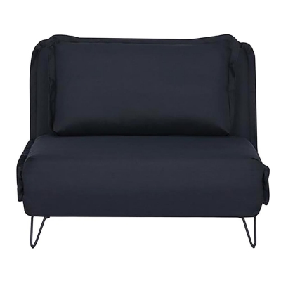 Πολυθρόνα κρεβάτι Nextdeco Madrid μαύρη Υ82x112x92εκ. Πολυθρόνα κρεβάτι Nextdeco Madrid μαύρη Υ82x112x92εκ.