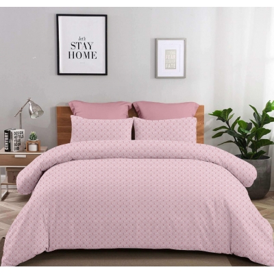 Σετ υπέρδιπλα σεντόνια Rafaella dusty rose από 100% βαμβάκι 245x260εκ. Σετ υπέρδιπλα σεντόνια Rafaella dusty rose από 100% βαμβάκι 245x260εκ.