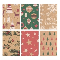 Χαρτί περιτυλίγματος craft ρολό 70x200εκ. Natural Holiday 1 Χαρτί περιτυλίγματος craft ρολό 70x200εκ. Natural Holiday 1