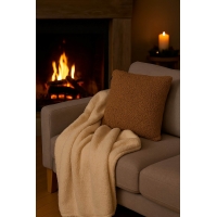 Κουβέρτα sherpa fleece μπεζ 150x200εκ. Κουβέρτα sherpa fleece μπεζ 150x200εκ.