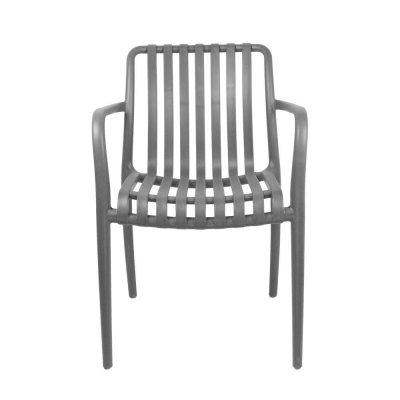 Καρέκλα πλαστική Urban Nextdeco γκρι PP UV protection Y80,5x54x58,5 εκ. Καρέκλα πλαστική Urban Nextdeco γκρι PP UV protection Y80,5x54x58,5 εκ.