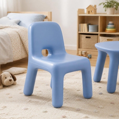 Παιδική καρέκλα Nextdeco PE μπλε 39x34,5xΥ51εκ.
