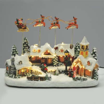 Χωριό διακοσμητικό φωτιζόμενο,Υ22x33,5x14,5εκ. Χωριό διακοσμητικό φωτιζόμενο,Υ22x33,5x14,5εκ.