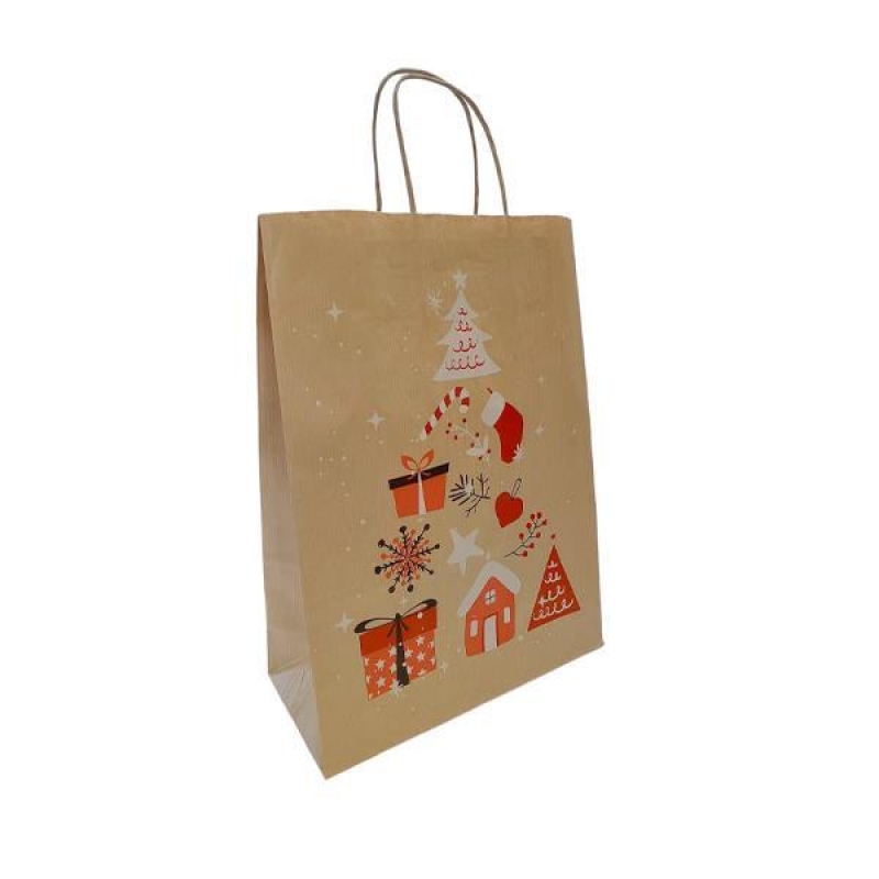 Next χάρτινη τσάντα "Christmas Tree craft" Υ35x26x12εκ. Next χάρτινη τσάντα "Christmas Tree craft" Υ35x26x12εκ.