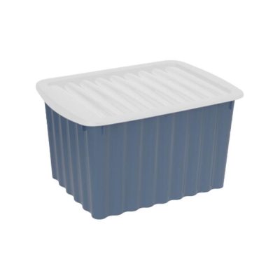 Κουτί αποθήκευσης μπλε Υ23x40x30εκ.