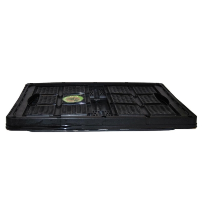 Πτυσσόμενο τελάρο αποθήκευσης μαύρο 32l Υ24x48x35εκ.