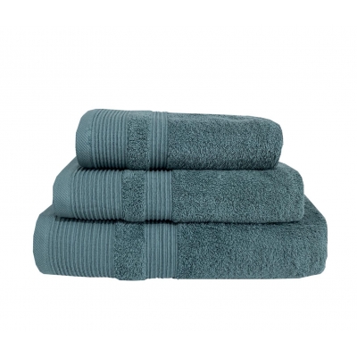 Πετσέτα μονόχρωμη 100% βαμβάκι πεννιε 550gsm 50x100εκ. πράσινο Πετσέτα μονόχρωμη 100% βαμβάκι πεννιε 550gsm 50x100εκ. πράσινο