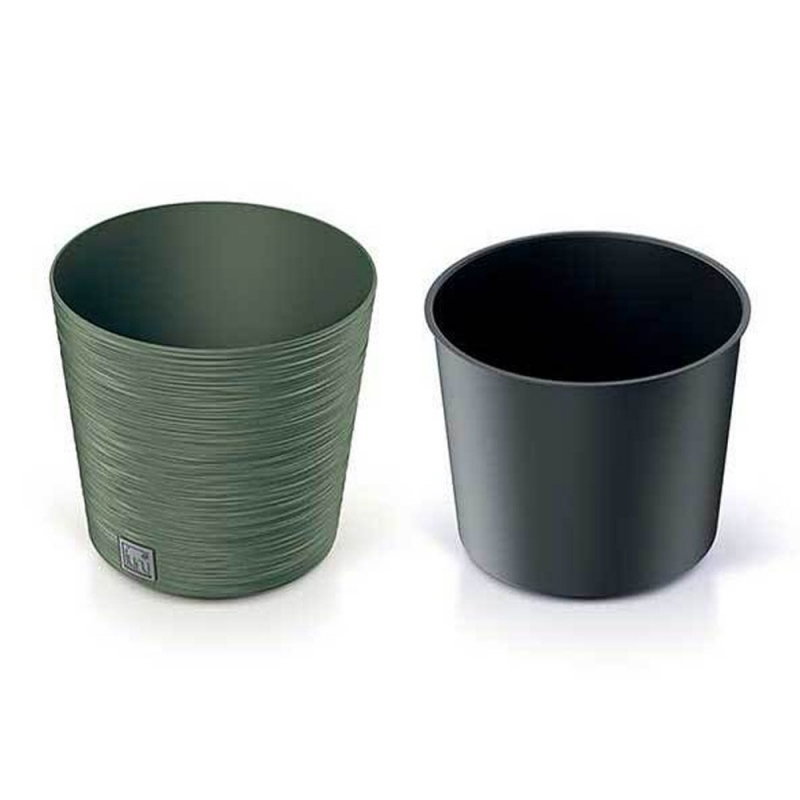 Γλάστρα - κασπώ Furu πράσινο Y24,7xΦ25εκ.