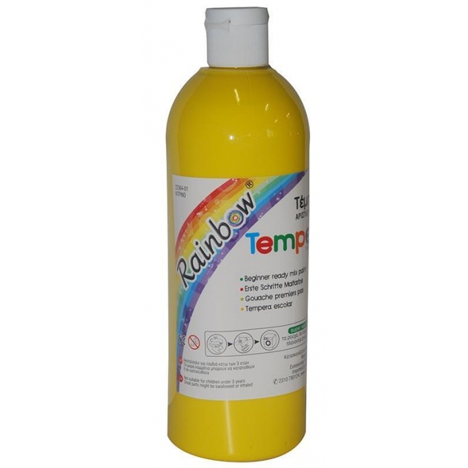 Rainbow τέμπερα κίτρινη 500ml