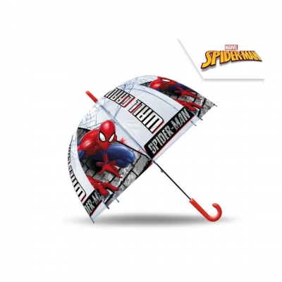 Ομπρέλα διάφανη "Spiderman" Ø46εκ. Ομπρέλα διάφανη "Spiderman" Ø46εκ.