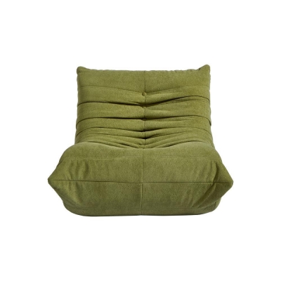 Compressed Nextdeco πολυθρόνα Togo χακί Υ70x85x103εκ.