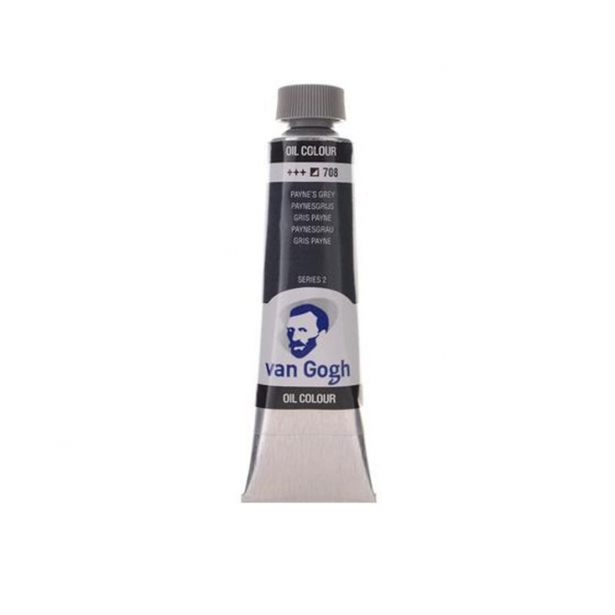 Talens van gogh χρώματα λαδιού 60ml (708-Paynes Grey)