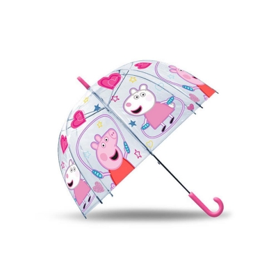Ομπρέλα διάφανη "Peppa" Ø46εκ. Ομπρέλα διάφανη "Peppa" Ø46εκ.