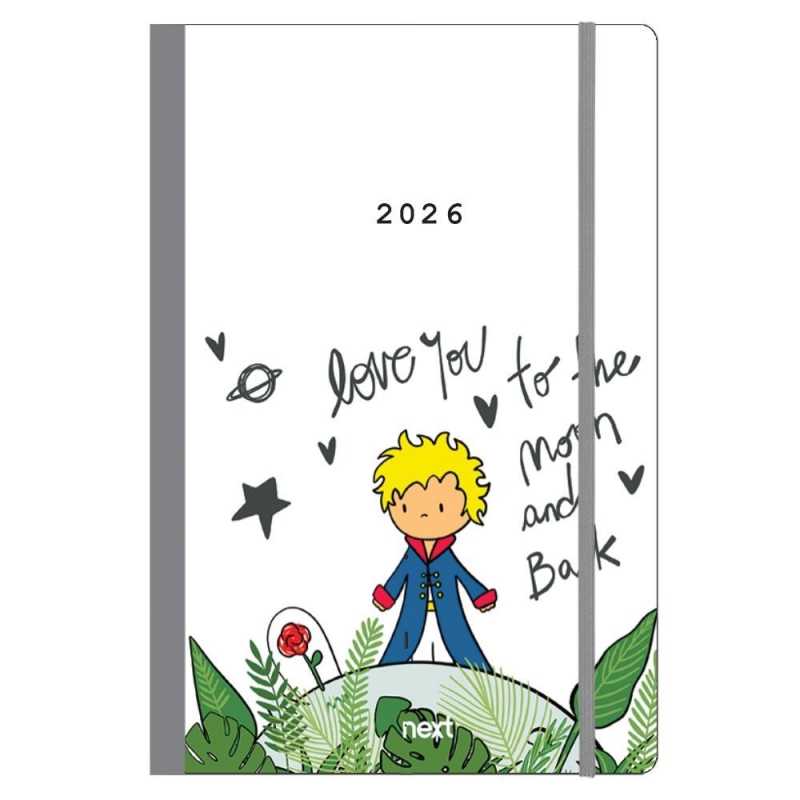 Next ημερολόγιο 2026 Trends Little prince ημερήσιο flexi με λάστιχο 12x17εκ. Next ημερολόγιο 2026 Trends Little prince ημερήσιο flexi με λάστιχο 12x17εκ.