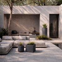 Γλάστρα - κασπώ Coro γραφίτης Y30xΦ30εκ. Γλάστρα - κασπώ Coro γραφίτης Y30xΦ30εκ.