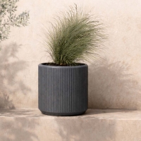 Γλάστρα - κασπώ Coro γραφίτης Y30xΦ30εκ. Γλάστρα - κασπώ Coro γραφίτης Y30xΦ30εκ.