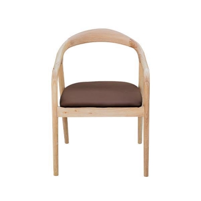 Καρέκλα ξύλινη Nextdeco Jackson καφέ Υ79,5x56x62εκ Καρέκλα ξύλινη Nextdeco Jackson καφέ Υ79,5x56x62εκ