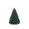 Χριστουγεννιάτικο LED κερί δέντρο πράσινο 17εκ.