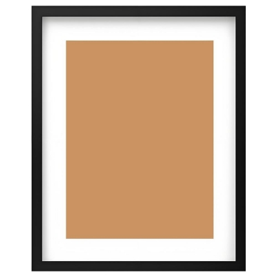 Κορνίζα τοίχου ξύλινη μαύρη με ακρυλικό τζάμι Υ40x30εκ.