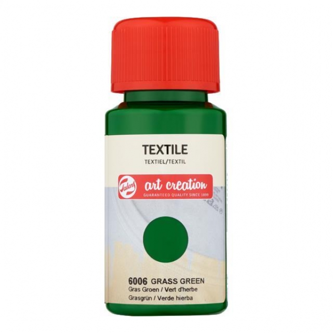 Talens χρώμα textile 6006 grass green 50ml