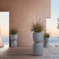 Γλάστρα - κασπώ Duala Slim γκρι Y70xΦ40εκ. Γλάστρα - κασπώ Duala Slim γκρι Y70xΦ40εκ.