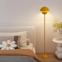 Φωτιστικό δαπέδου Nextdeco LED μεταλλικό κίτρινο Υ165εκ.