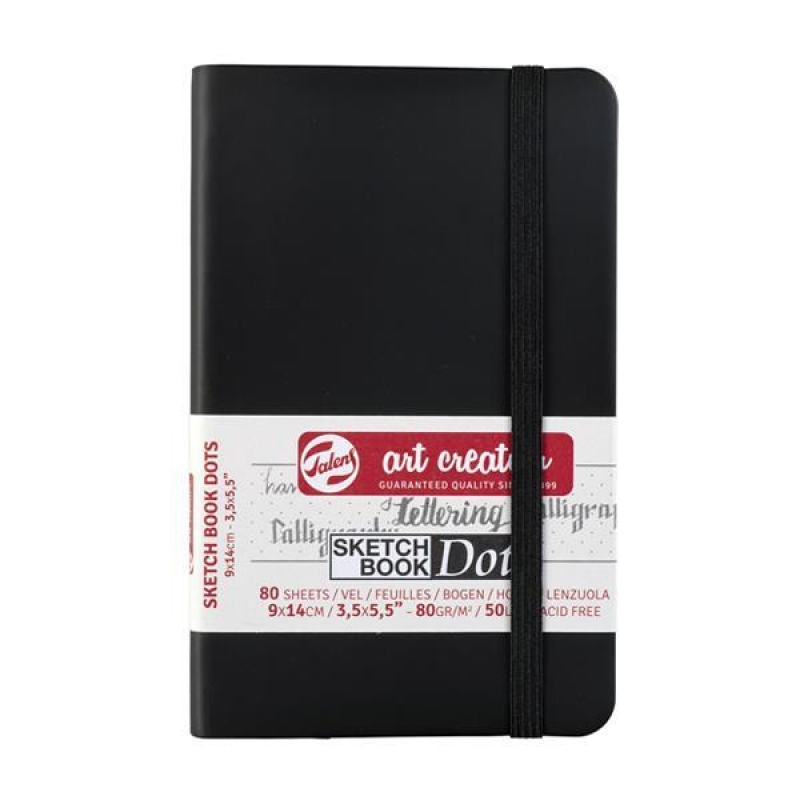Talens Sketch book Dot μαύρο 80φυλ. 9x14εκ. 80 γρ. Talens Sketch book Dot μαύρο 80φυλ. 9x14εκ. 80 γρ.