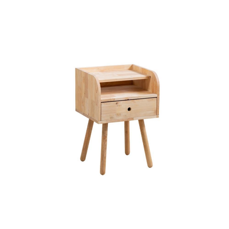 Κομοδίνο Nextdeco Natural μασίφ ξύλο Υ67x45x40εκ. Κομοδίνο Nextdeco Natural μασίφ ξύλο Υ67x45x40εκ.