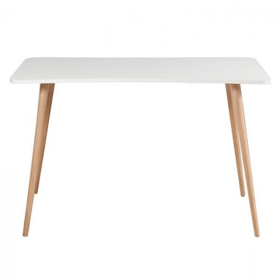 Γραφείο ξύλινο με λευκή επιφάνεια 60x40xΥ73εκ. Γραφείο ξύλινο με λευκή επιφάνεια 60x40xΥ73εκ.