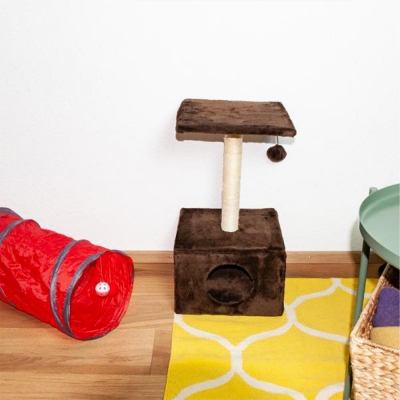 Παιχνίδι γάτας τούνελ κόκκινο Ø24,5x48εκ