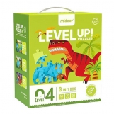 Mideer παζλ 3 σε 1 - Level Up 4 "Dinosaur" 54,70 - 88τμχ