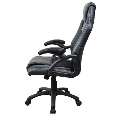 Καρέκλα gaming τροχήλατη Nextdeco μαύρη 111x63x64εκ. Καρέκλα gaming τροχήλατη Nextdeco μαύρη 111x63x64εκ.