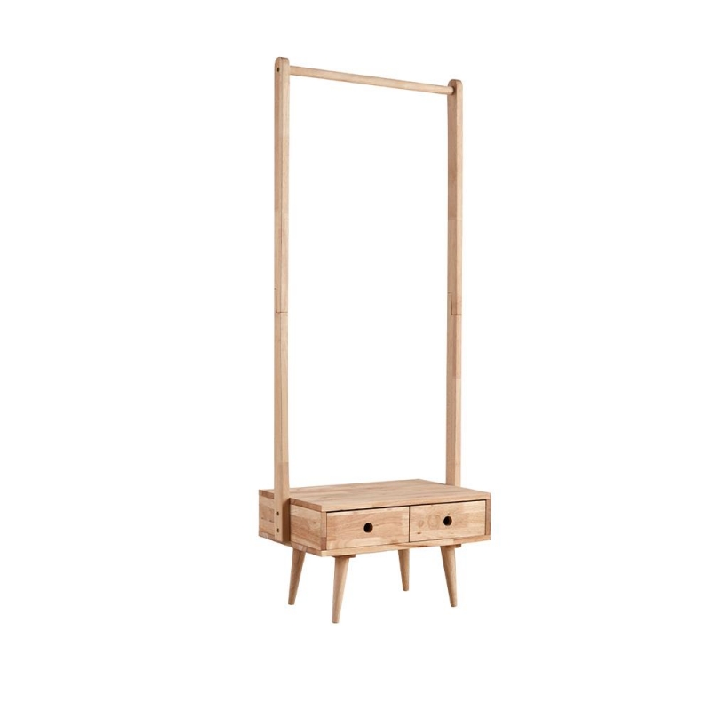 Κρεμάστρα ρούχων Nextdeco Natural μασίφ ξύλο Υ165,5x65x40εκ. Κρεμάστρα ρούχων Nextdeco Natural μασίφ ξύλο Υ165,5x65x40εκ.