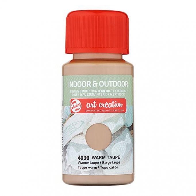 Talens χρώμα indoor/outdoor 4030 warm taupe 50ml