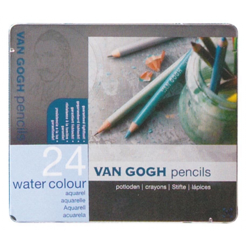 Talens van gogh νερομπογιές ξυλομπογιές 24τεμ Talens van gogh νερομπογιές ξυλομπογιές 24τεμ