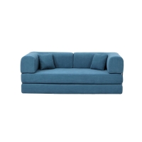 Compressed Nextdeco καναπές-κρεβάτι μπλε 200x100x75εκ. Compressed Nextdeco καναπές-κρεβάτι μπλε 200x100x75εκ.