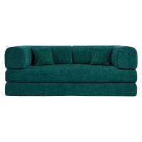 Compressed Nextdeco καναπές-κρεβάτι πράσινος 200x100x75εκ. Compressed Nextdeco καναπές-κρεβάτι πράσινος 200x100x75εκ.