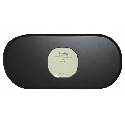 Κορνίζα ξύλινη οβάλ μαύρη για φωτό 7,5x7,5εκ. Κορνίζα ξύλινη οβάλ μαύρη για φωτό 7,5x7,5εκ.