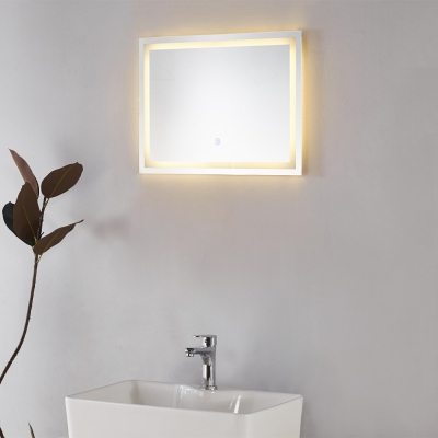 Καθρέφτης επιτοίχιος Nextdeco LED ορθογώνιος 58x43εκ.